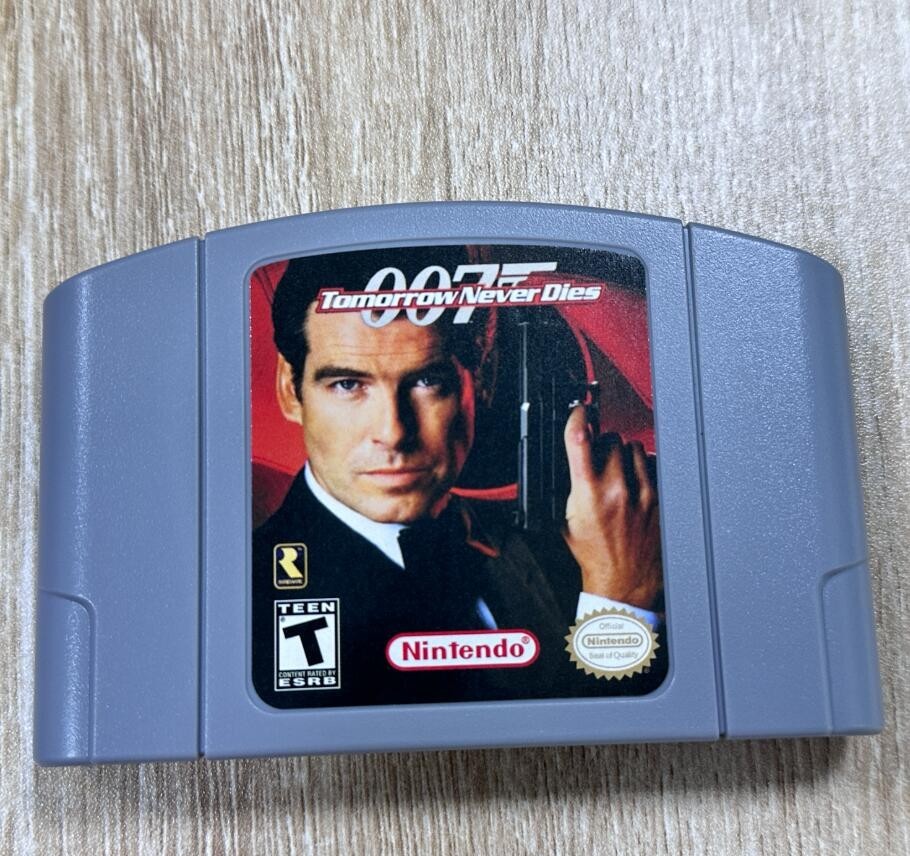 N64 Game Card 007 Goldeneye Tomorrow Never Dies
