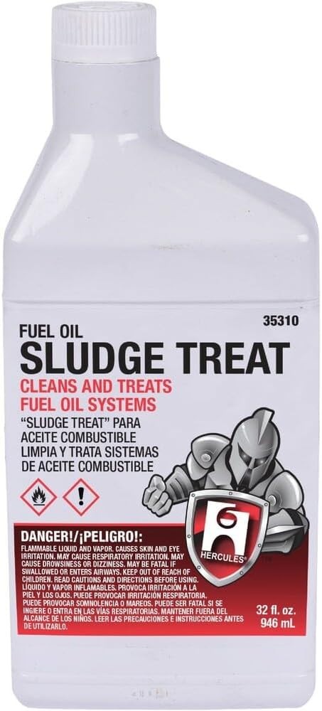 Fuel Tank Cleaner and Sludge Treatment - 32 oz. for Oil Tanks