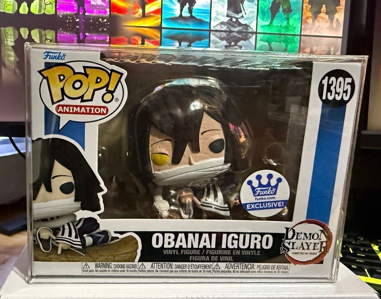 Funko Pop Animation Demon Slayer Obanai Iguro #1395 – Funko Exclusive