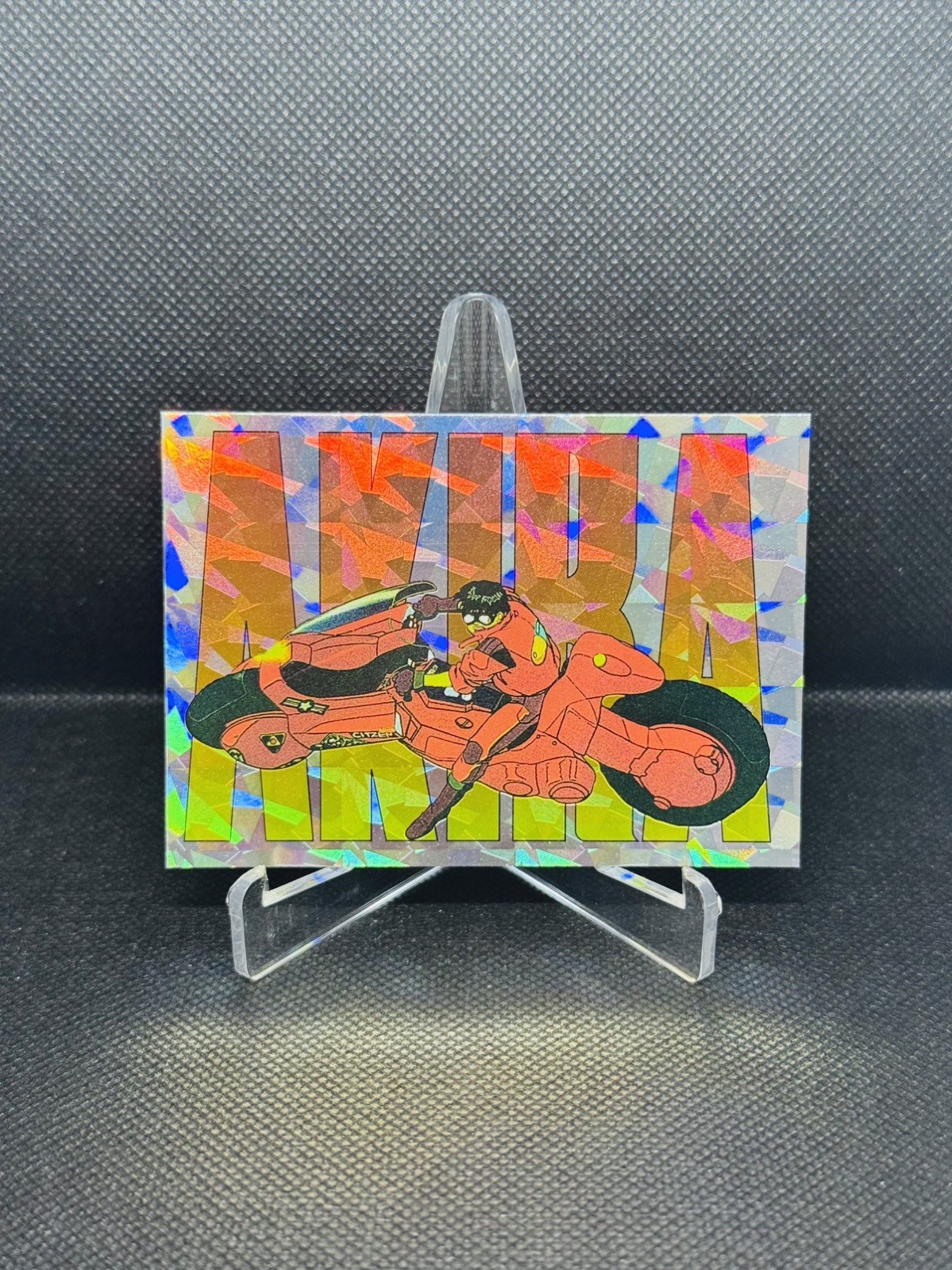 1994 Cornerstone Akira Master Preview Vintage Promo Akira Bike Prism Holo (b)