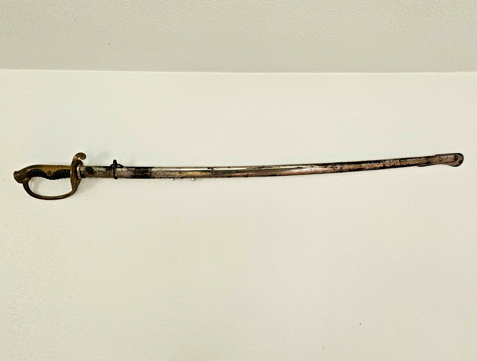 WWII Japanese Army Type 19 Kyu Gunto Officer Dress Sword Saber With Scabbard