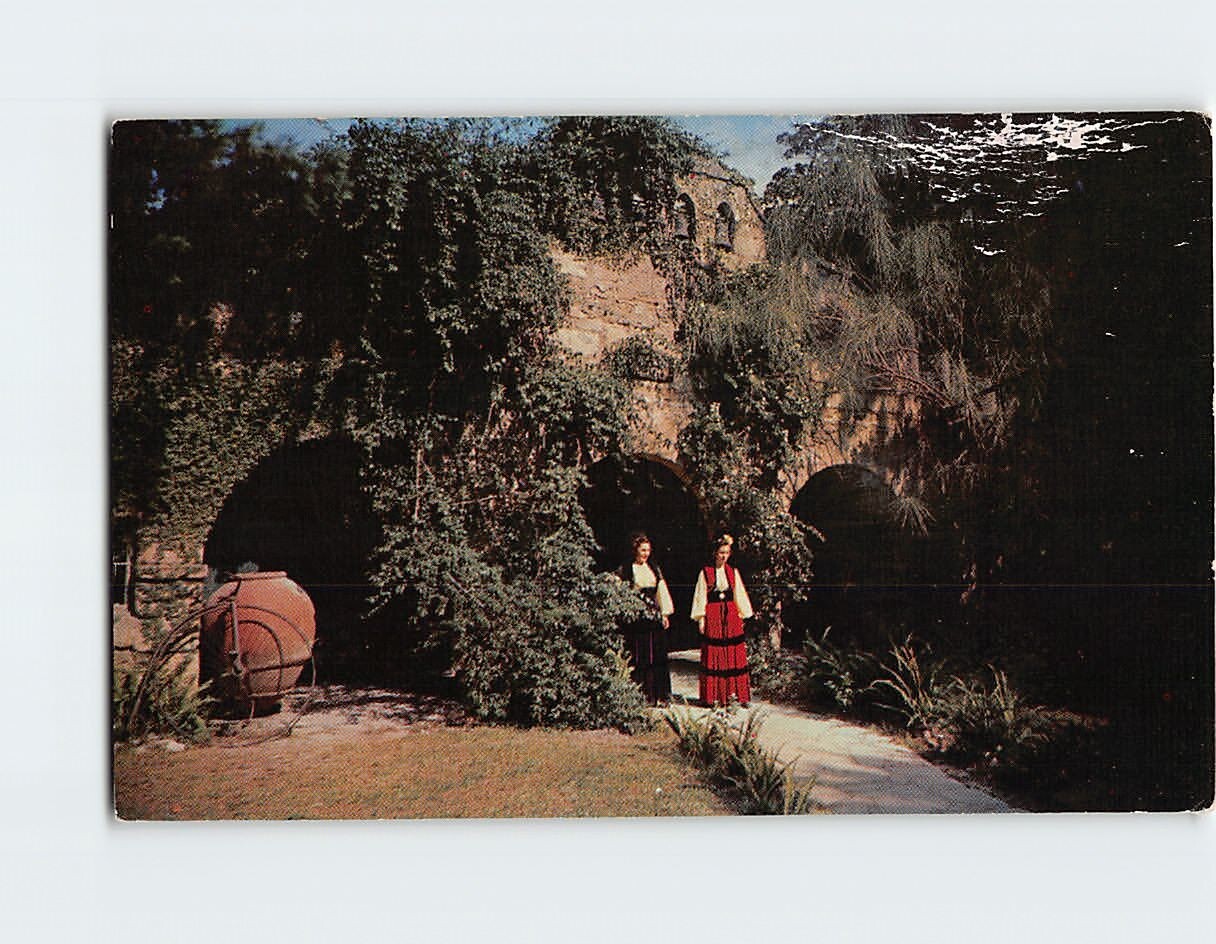 Postcard Juan Ponce De Leon Fountain of Youth Tribute