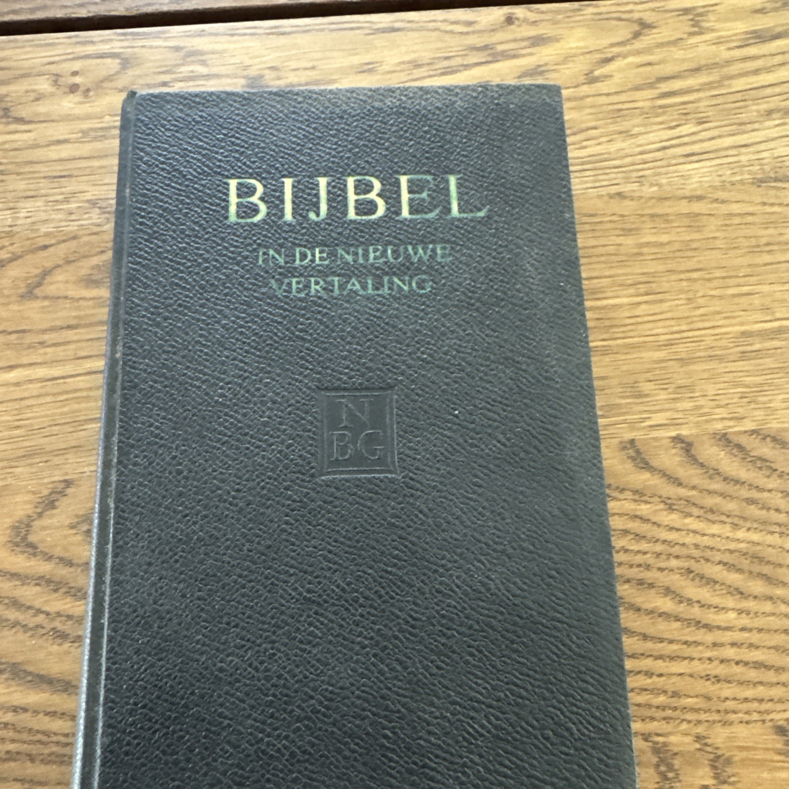 Vintage Dutch Bible 1953 Amsterdam - Nieuwe Vertaling - Nederlandsch Hardcover