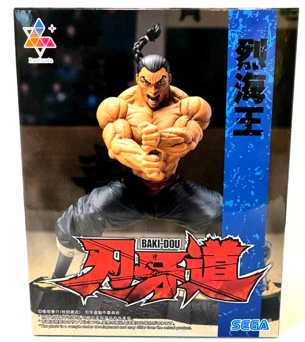 Baki-Dou Luminasta Retsu Kaioh Figure SEGA NEW Japan 2026