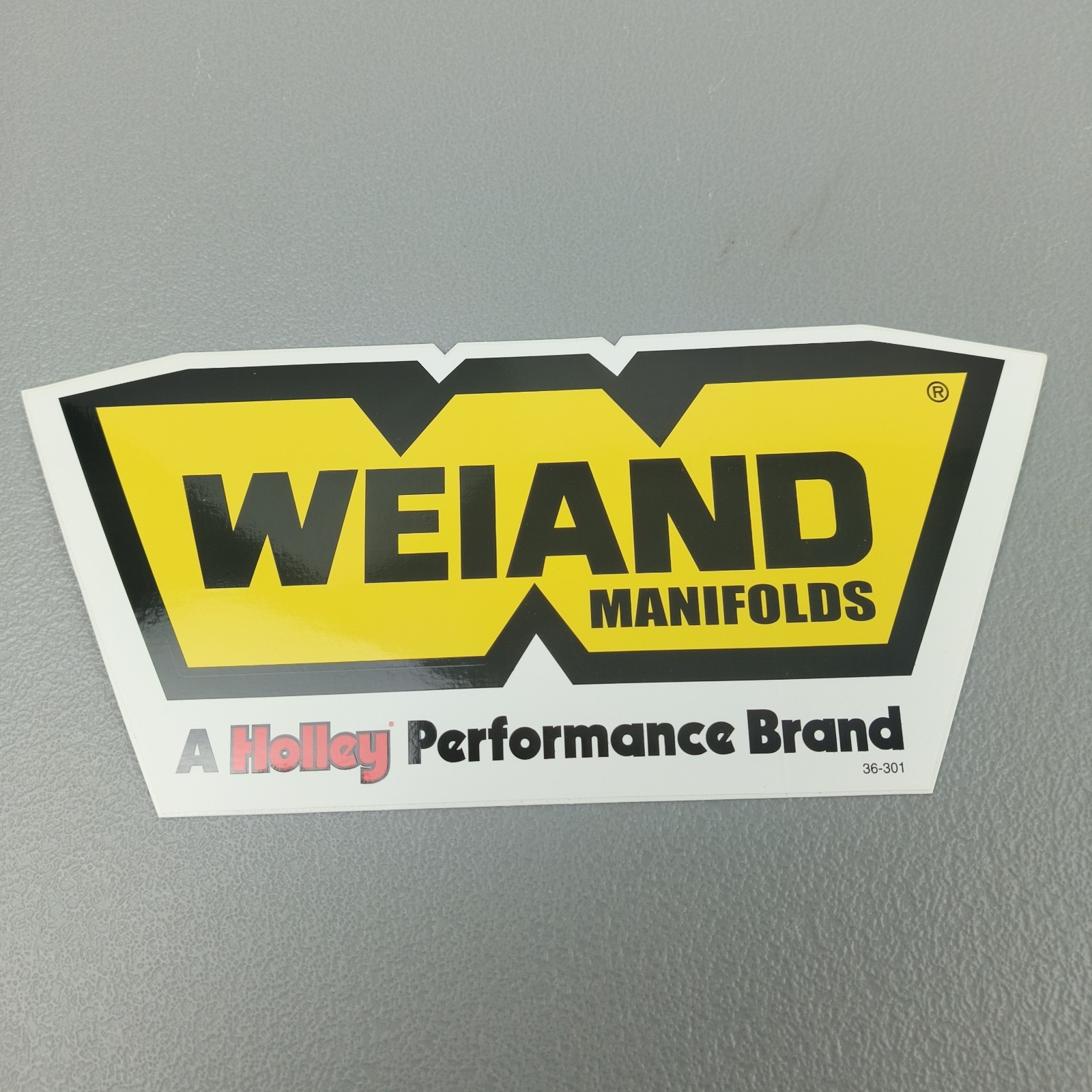WEIAND Intake Manifolds Racing Decal/Sticker A Holley Performance Brand 