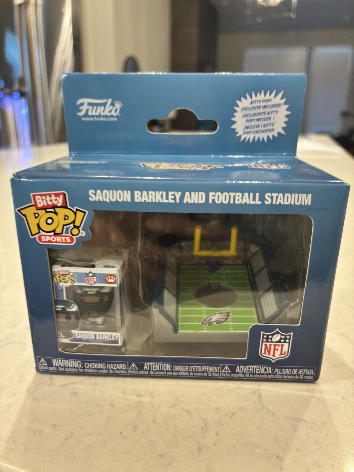 Funko Pop NFL: Saquon Barkley Bitty Pop Arena Philadelphia Eagles