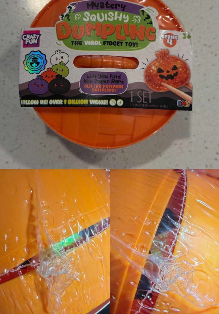 RMS SUPER RARE Glitter Pumpkin Mystery Dumpling CONFIRMED UNOPENED SEALED