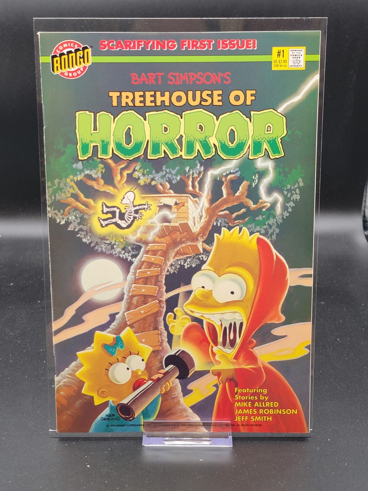 Treehouse of Horror #1 Newsstand • Bongo • 1995 • Vol. 1