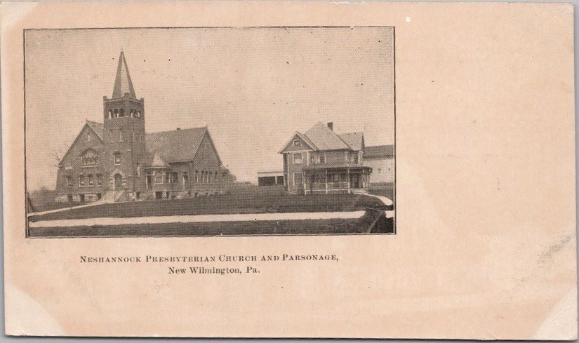 c1900s NEW WILMINGTON, Pennsylvania Postcard \