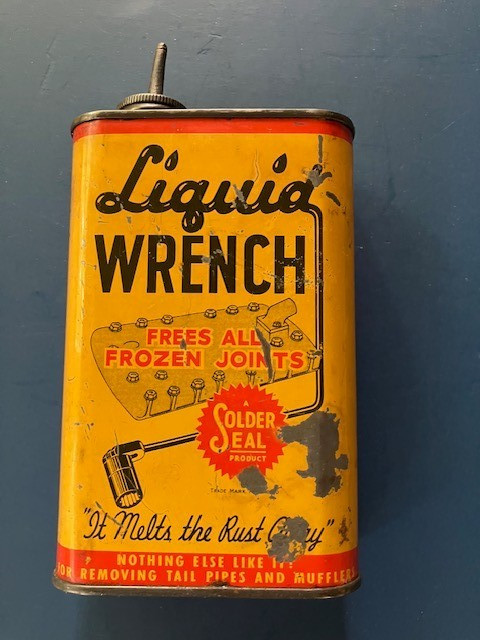 Vintage Liquid Wrench Pint Can