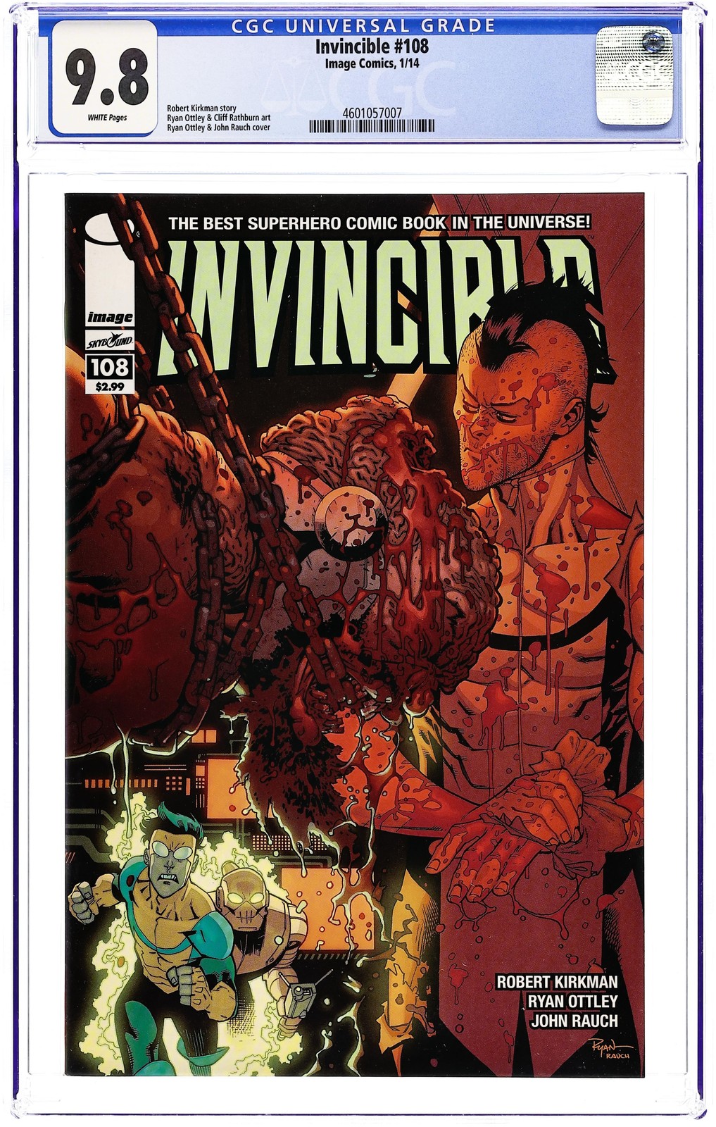 Invincible #108 CGC 9.8 2014 4601057007