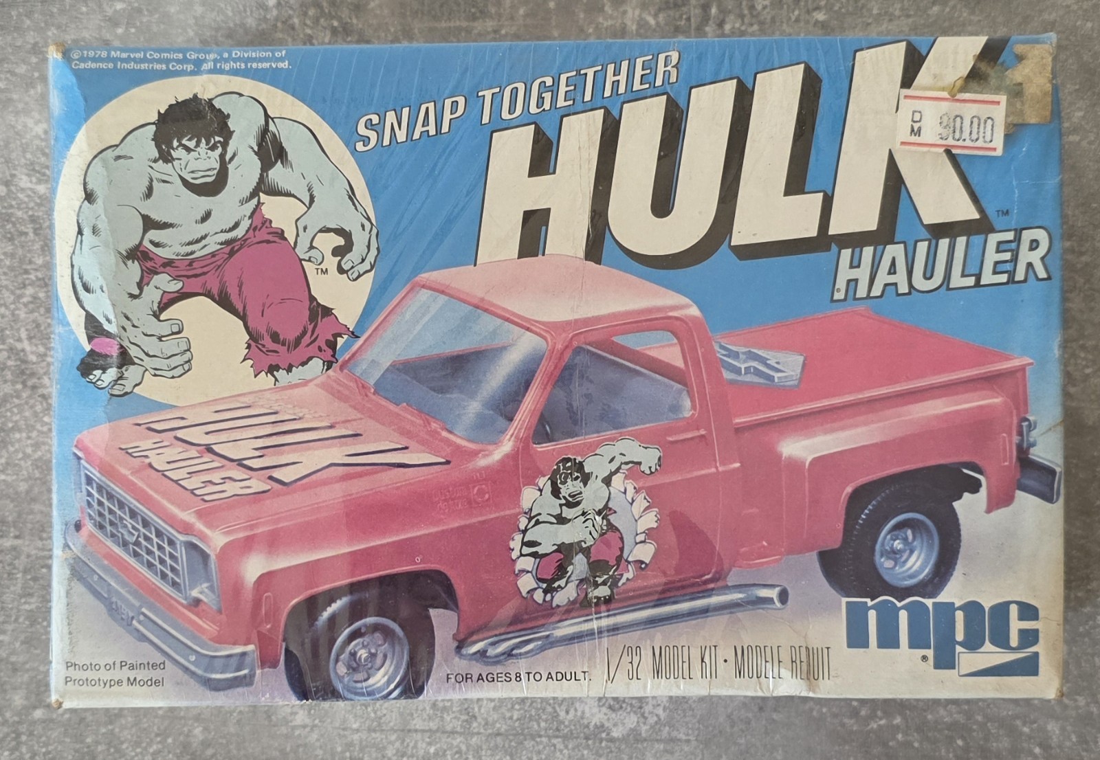 Vintage 1978 MPC Hulk Hauler Model Kit 1/32 - NEW & Original Box Sealed - Marvel