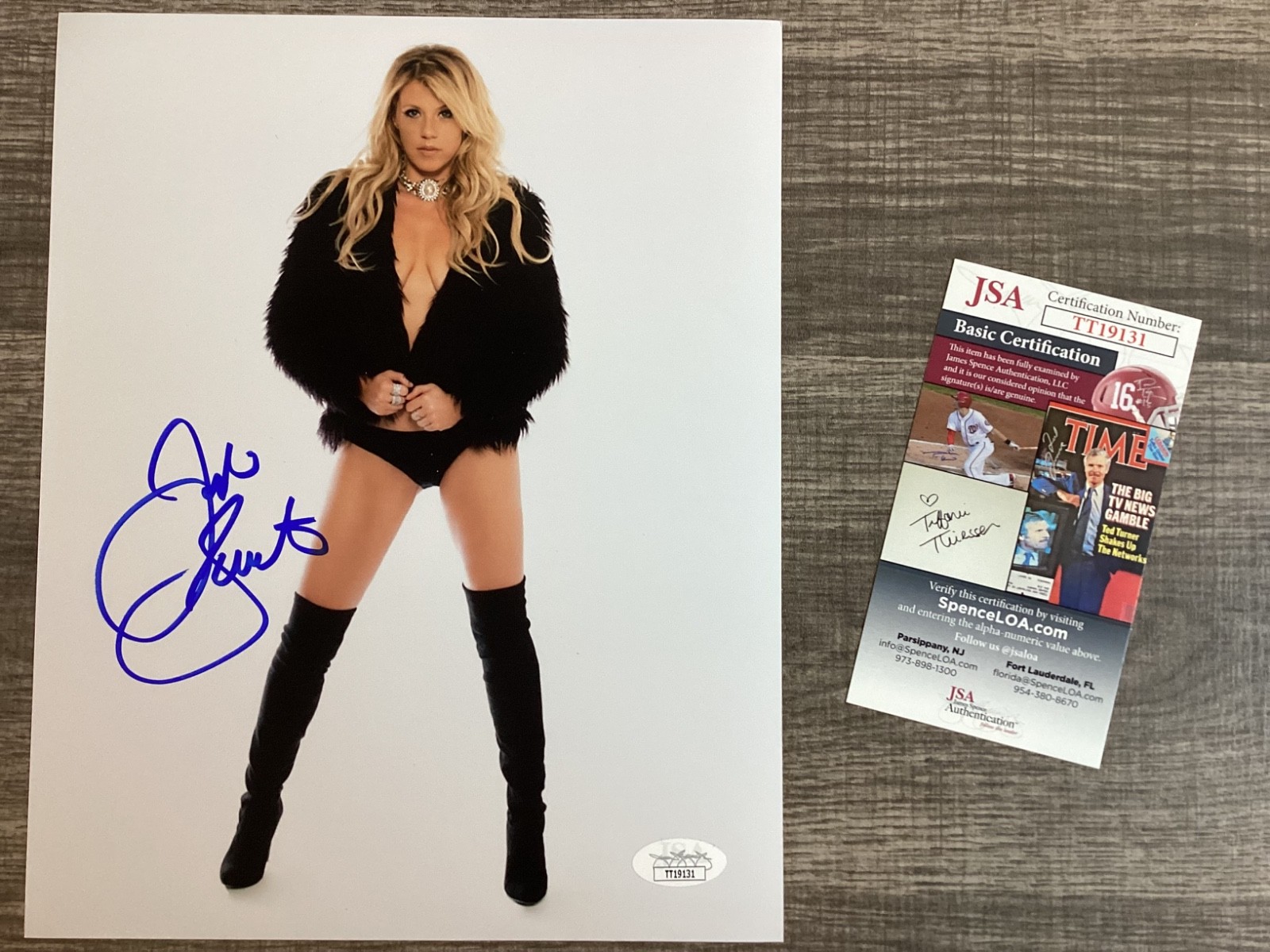 (SSG) Hot & Sexy JODIE SWEETIN Signed 8X10 Color Photo 