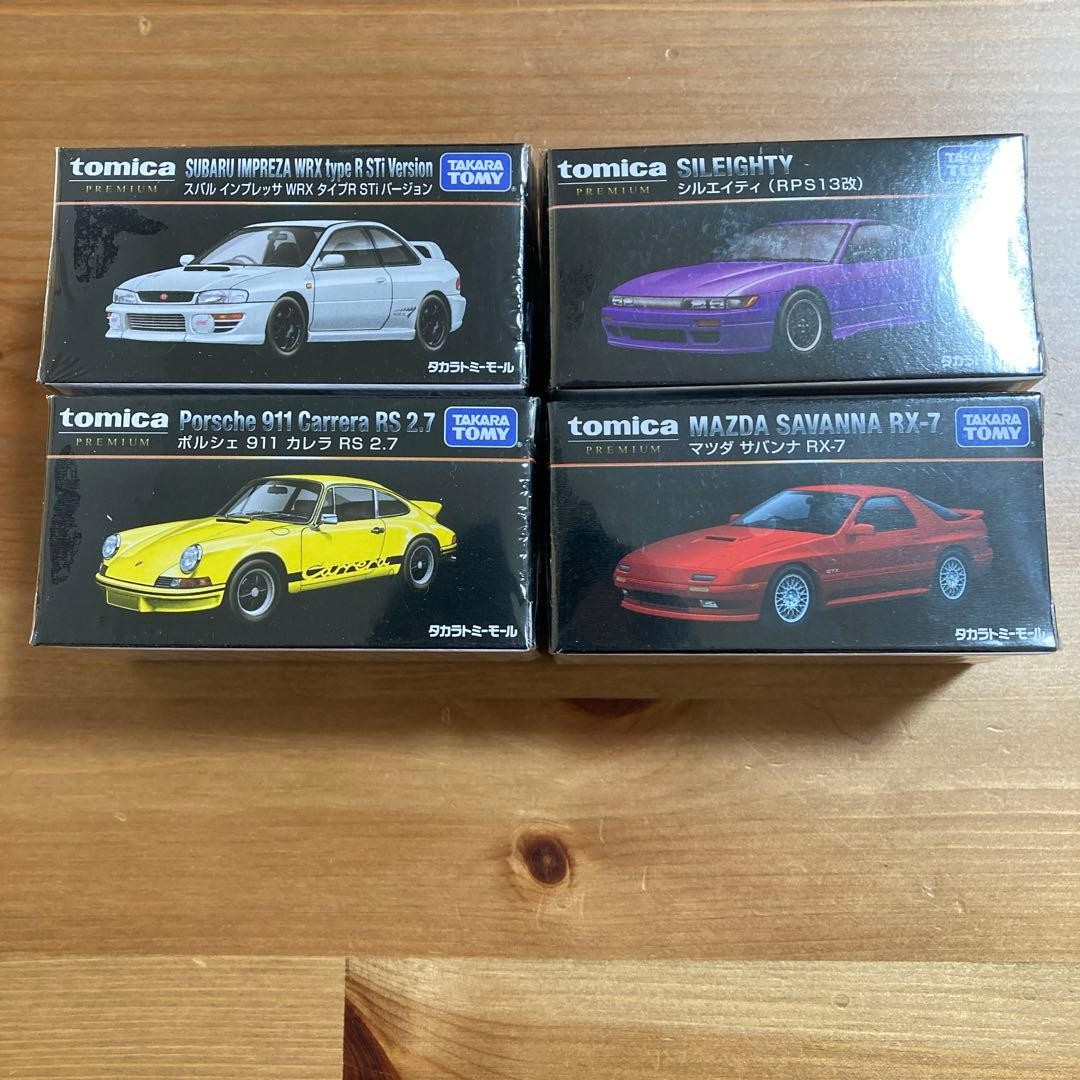 Takara Tomy Tomica Premium 4 Car Set Mall Exclusive Limited Edition Toys