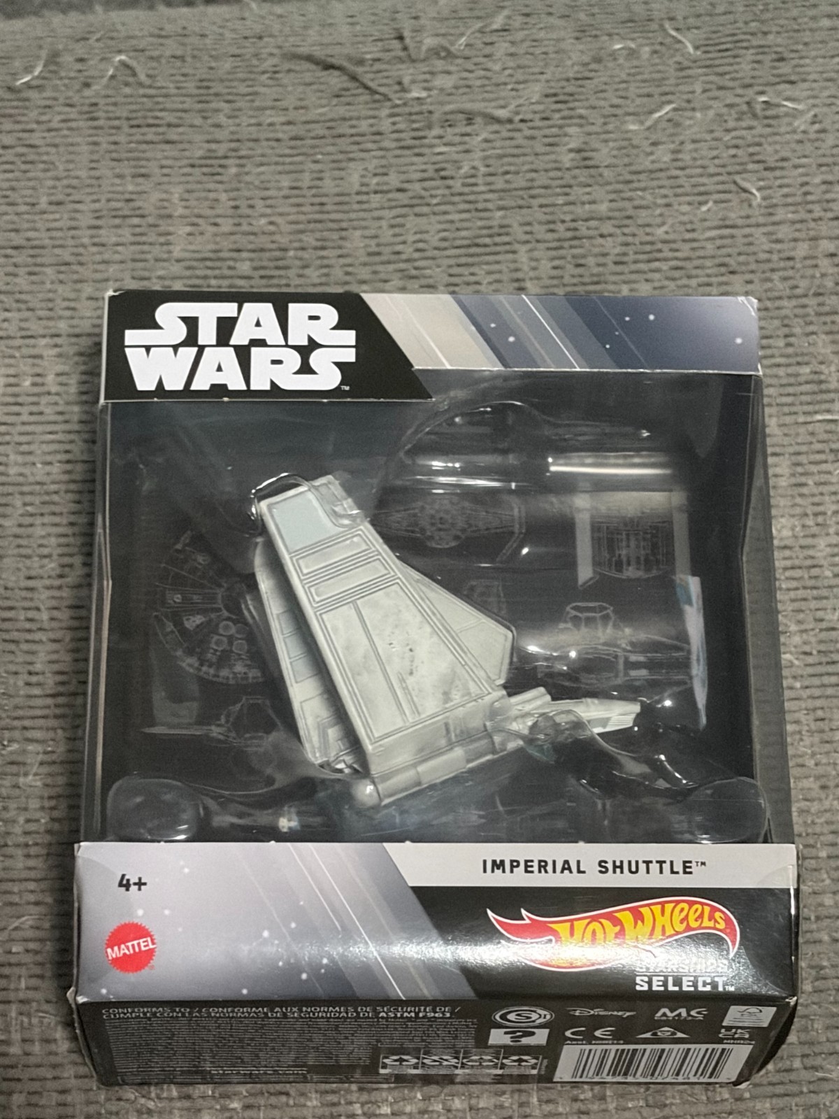 Hot Wheels Star Wars Starships Select Imperial Shuttle Starship Vehicle In Box