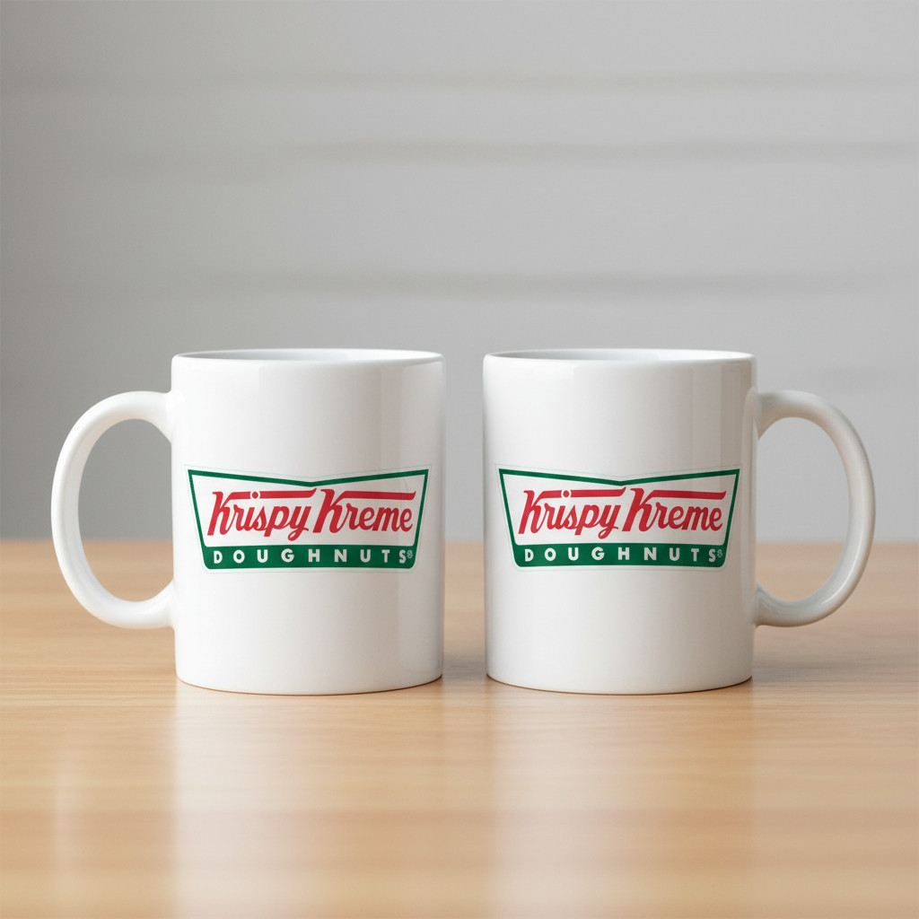 Vintage Krispy Kreme Doughnuts Coffee Mug