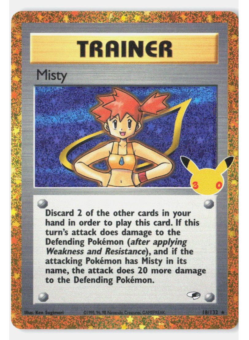 Misty Holofoil[30C - 18/132] (NM) Pokemon