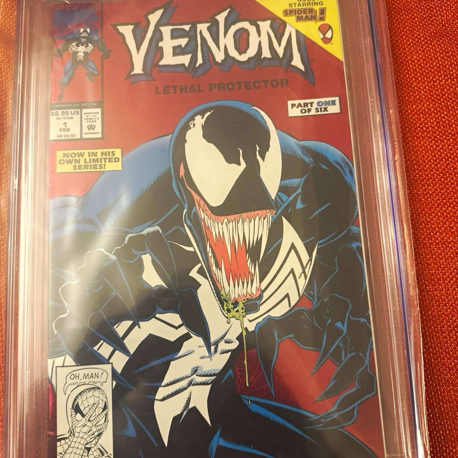 Marvel Comics Venom: Lethal Protector #1 First Printing (1993) CGC 7.5