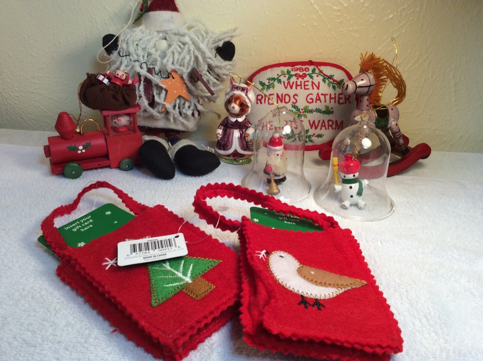 vintage To Modern Christmas Ornaments, Japan, Santa