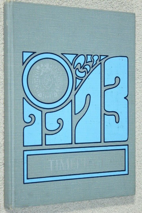1973 Okawville Community High School Yearbook Okawville Illinois IL - Timepiece