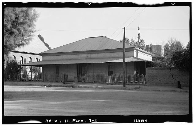 Photo:Florence Arizona House Church Vicinity 1930s HABS Building Survey