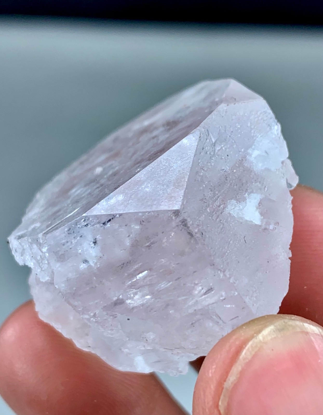 44g Natural Morganite Crystal From Shigar Pakistan