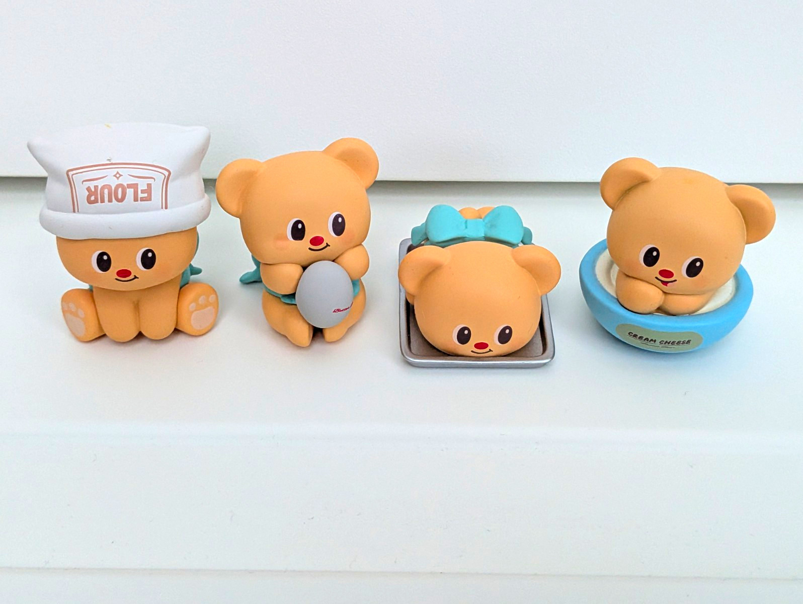 Butterbear Mini Figures Open Blind Box Set of 4