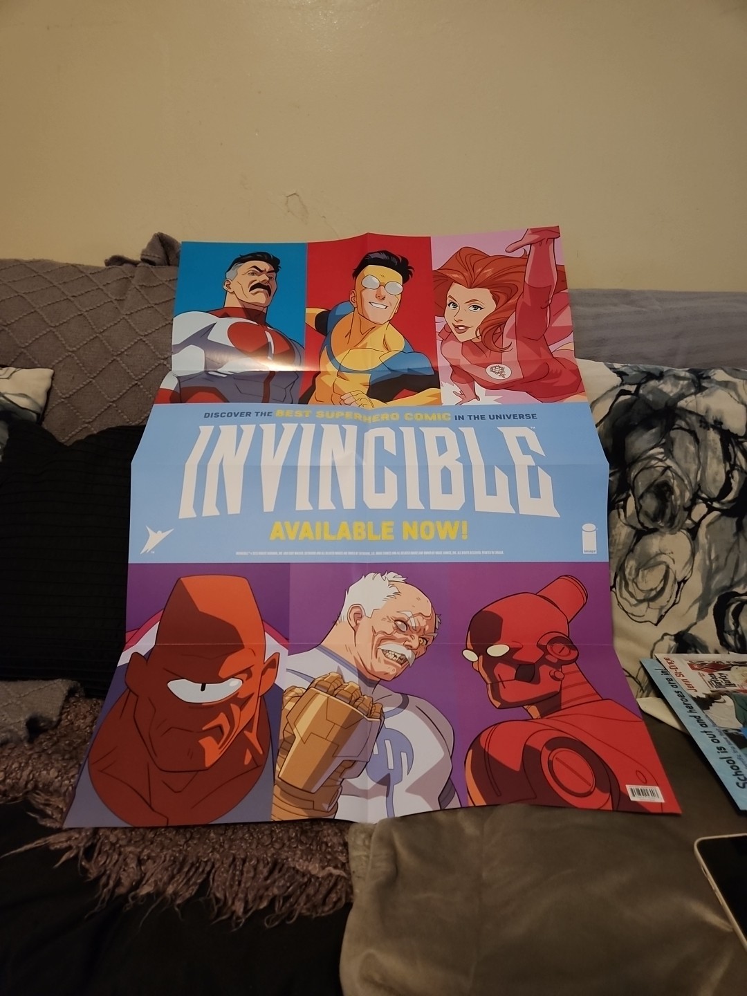 INVINCIBLE UNIVERSE: BATTLE BEAST Original Promo Poster 24 x 36 inches BRAND NEW