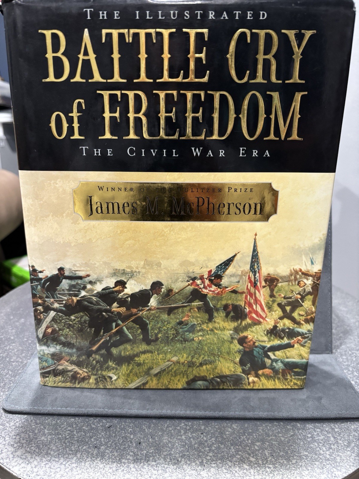 James M. McPherson Illustrated Battle Cry of Freedom Civil War Hardcover Book