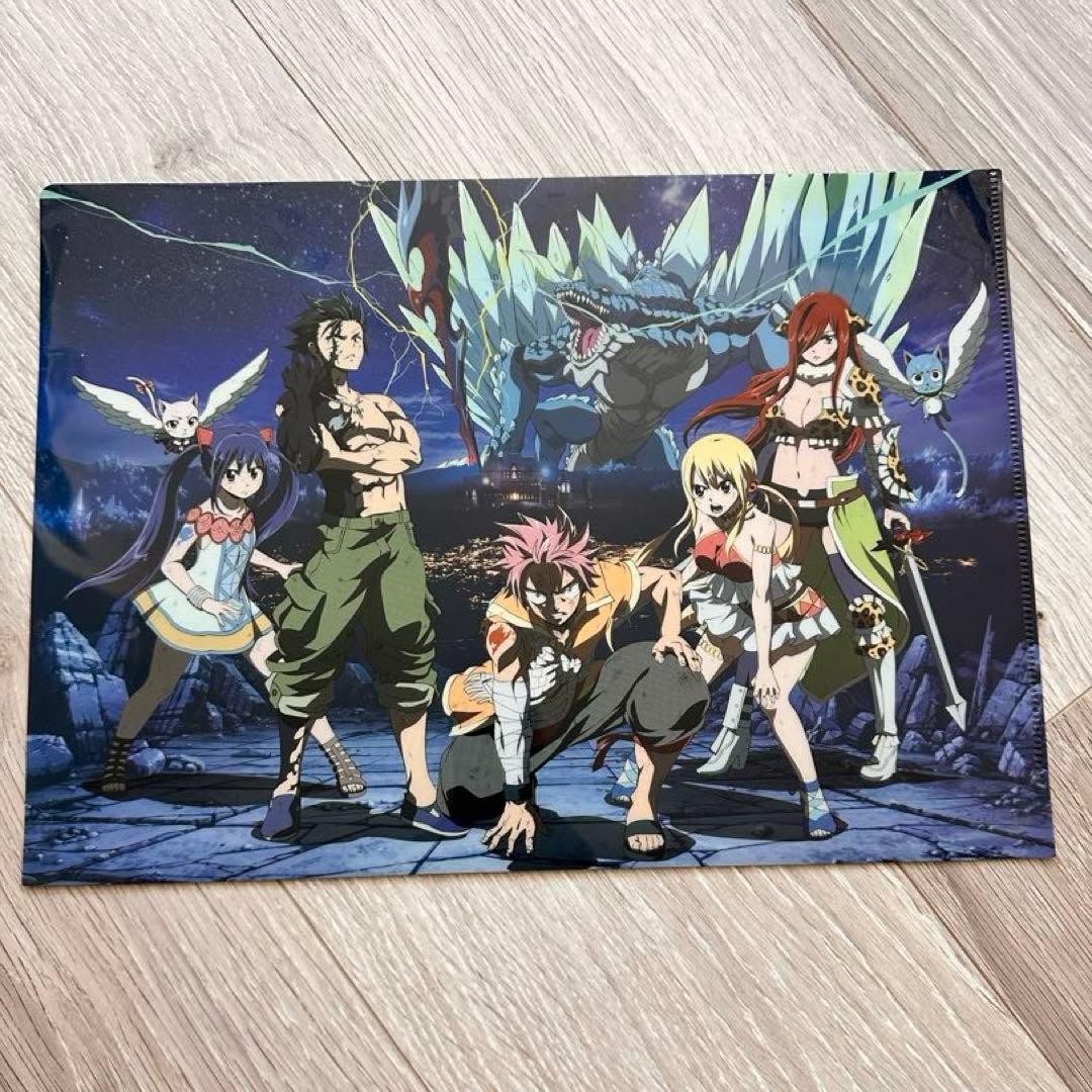 Fairy Tail Dragon Cry Bonus Clear File A4 Theater Pre-Sale Exclusive Fairy Tail Dragon Cry Bonus Clear File A4 Theater Pre-Sale Exclusive