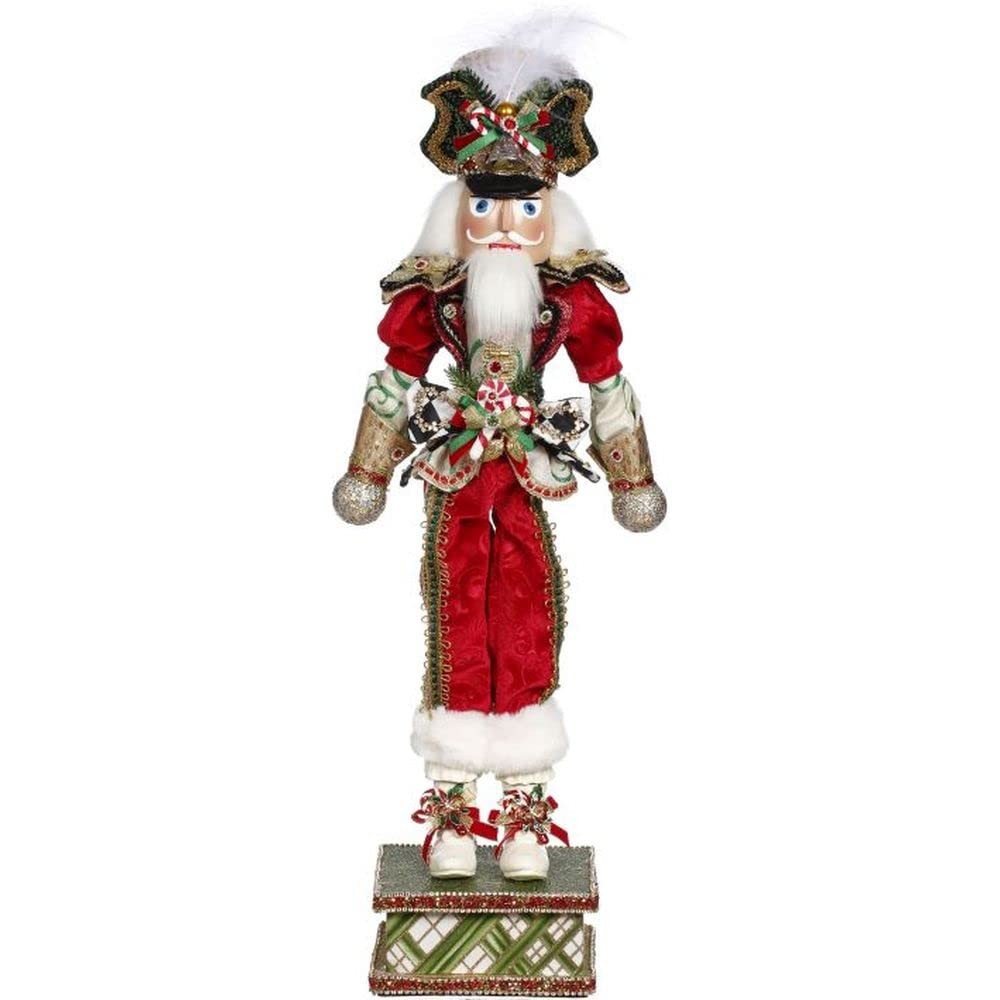 Mark Roberts Christmas 2023 Royal Nutcracker, Small - 23.5 Inches - Holiday