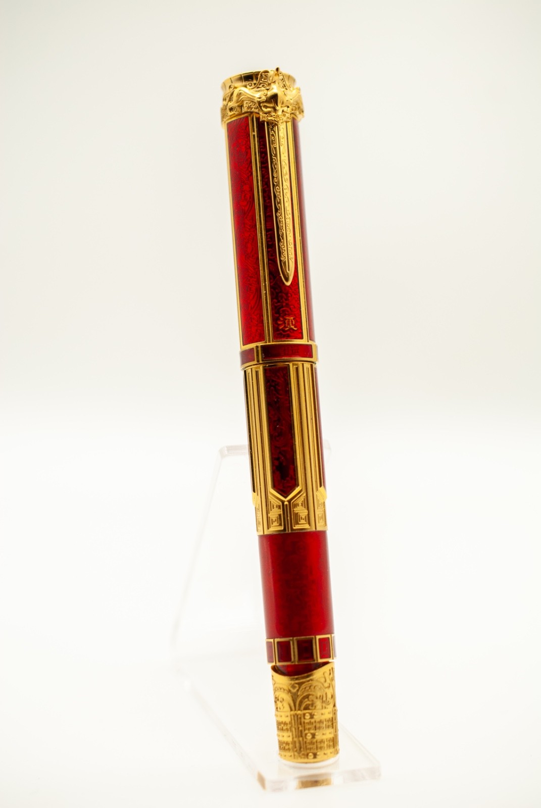 Hongdian/XIYUN  D6 Han Dynasty Piston-Filler Fountain Pen Chinese Knot Nib