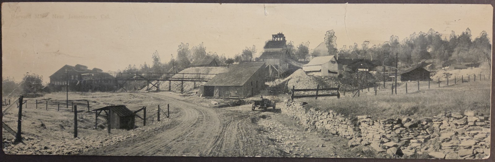 Harvard Mine Jamestown Mine Jamestown Mining District Tuolumne County Ca 1900s