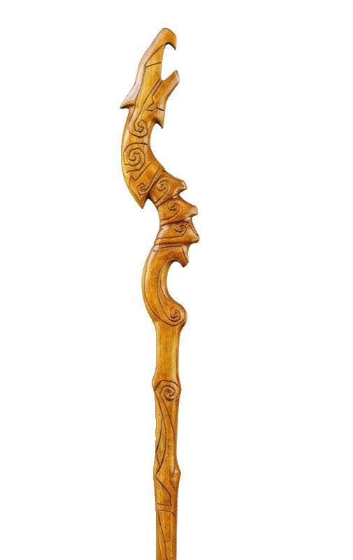Skyrim Dragon Priest Staff Replica | Gamer Gift Idea | Unique Skyrim Collectible
