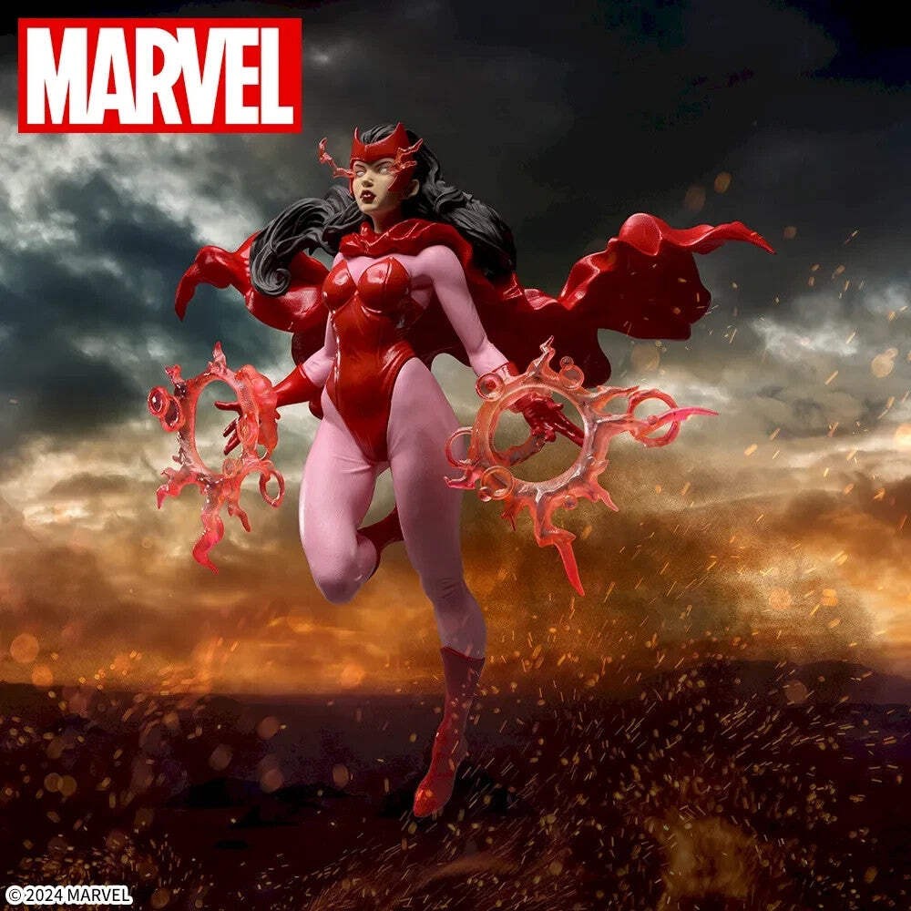 Marvel Scarlet Witch Act/Cut Premium Figure SEGA Marvel Act Cut Collectible