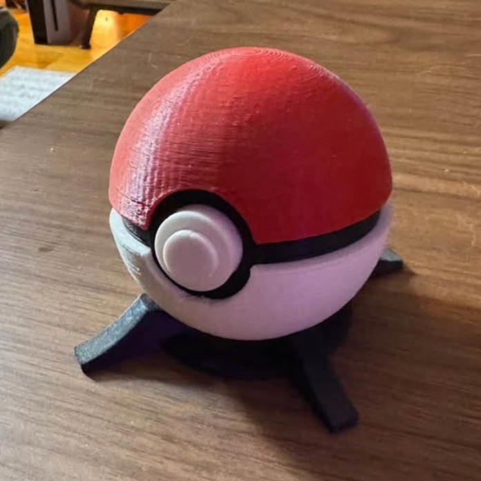 PokéBall Pokémon Nintendo Switch Game Case Holder with Stand