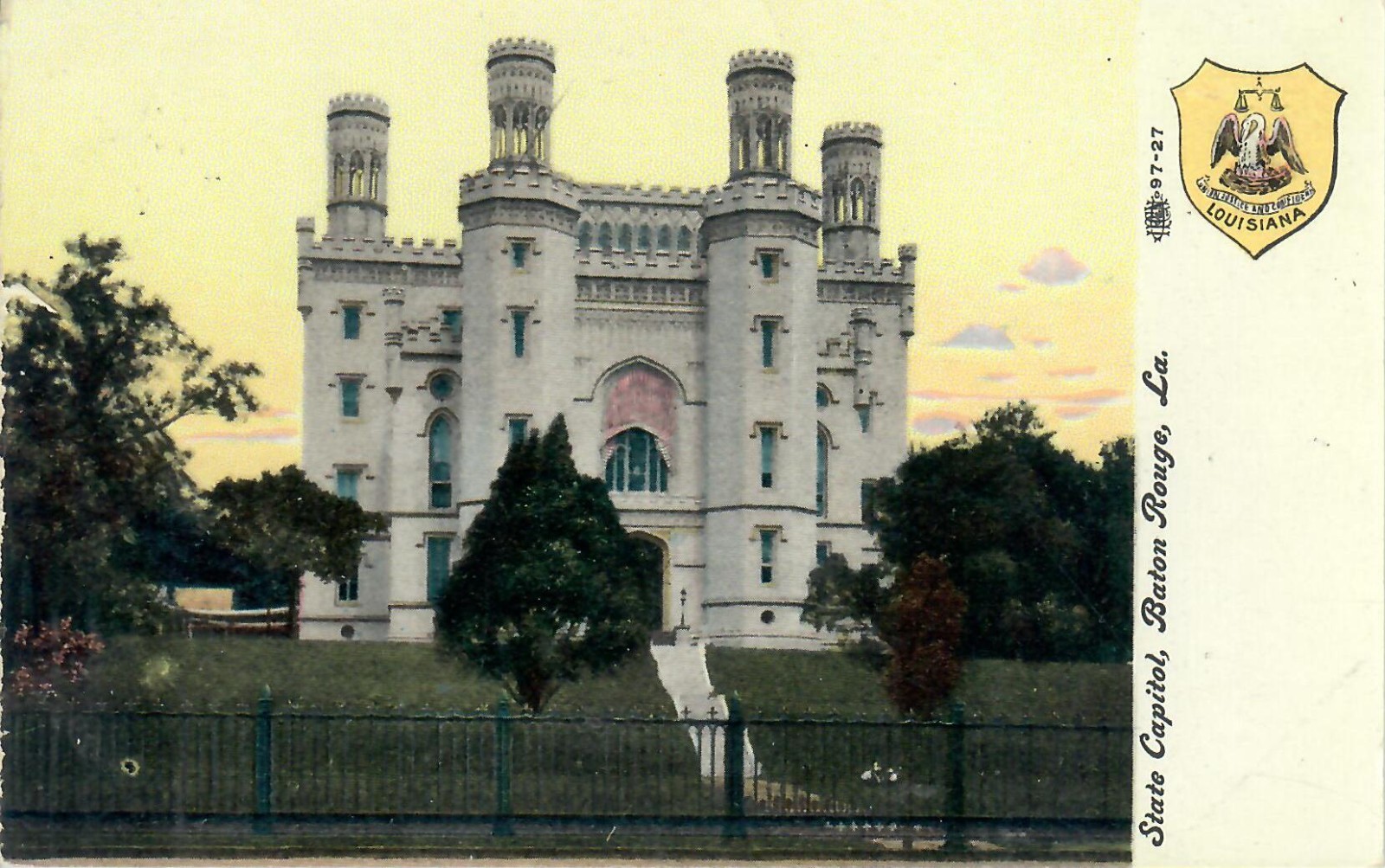 Old State Capitol Building Baton Rouge LA Louisiana