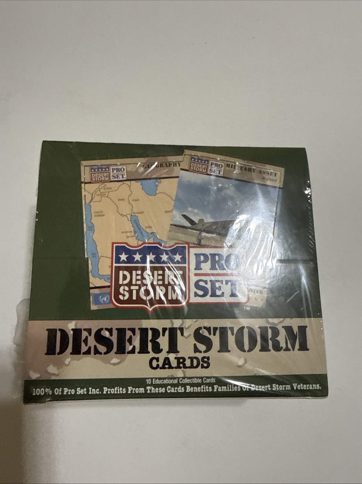 Vintage 1991 Pro Set Desert Storm Military Trading Cards New Sealed