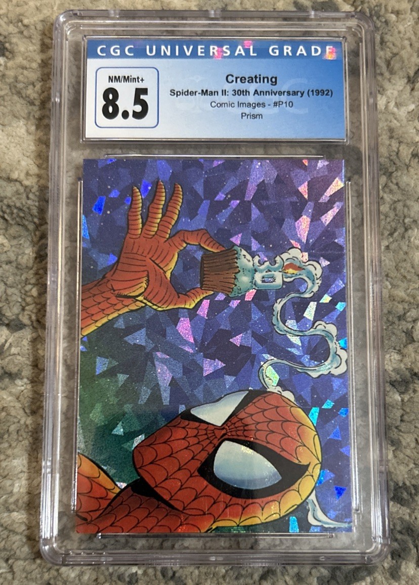 Comic Images Spider-Man II 30th Anniversary P10 Creating Prism 1992 CGC NM 8.5
