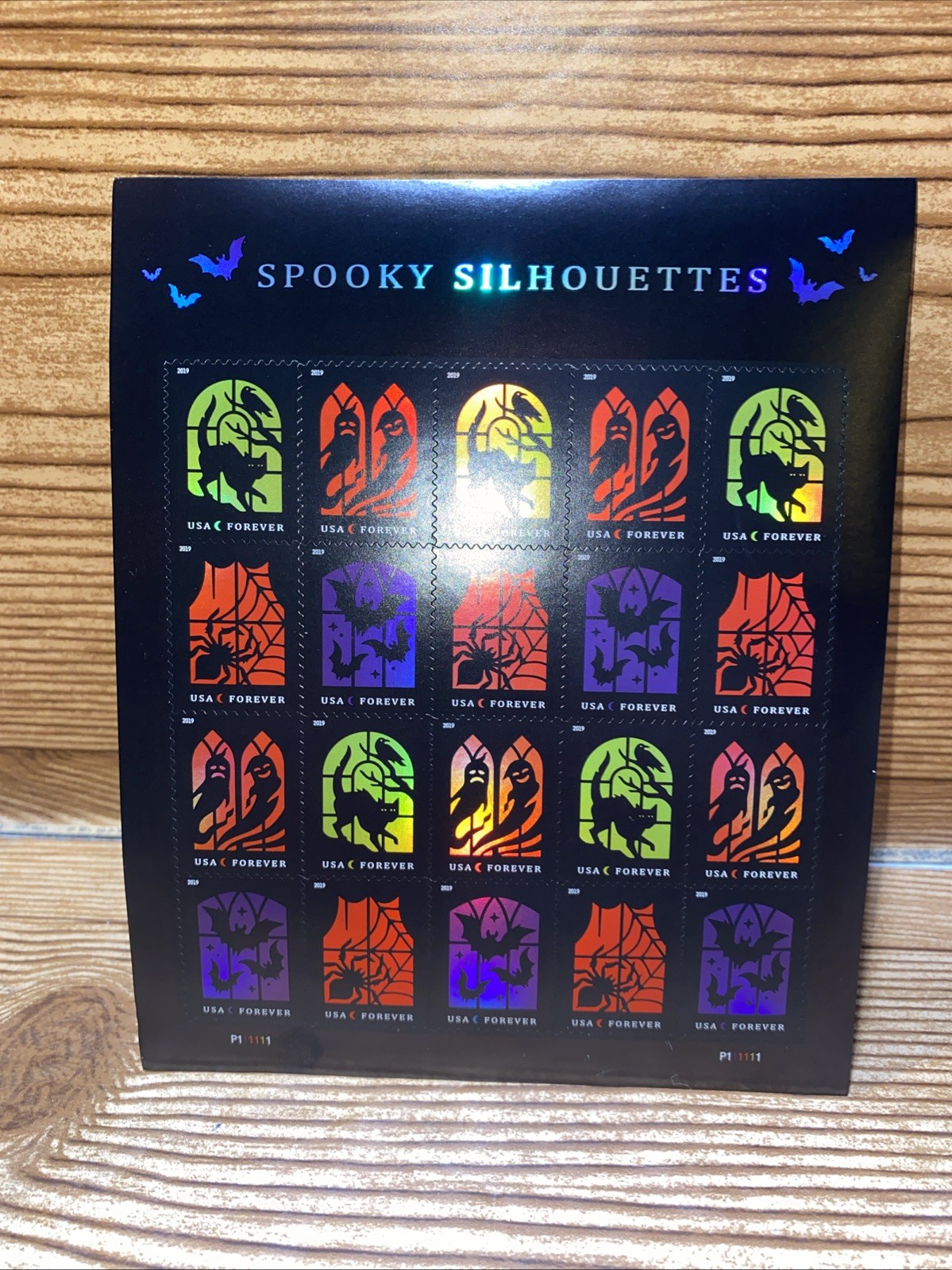Halloween Spooky Silhouettes 2019 USPS Forever  Stamps Total Of 20