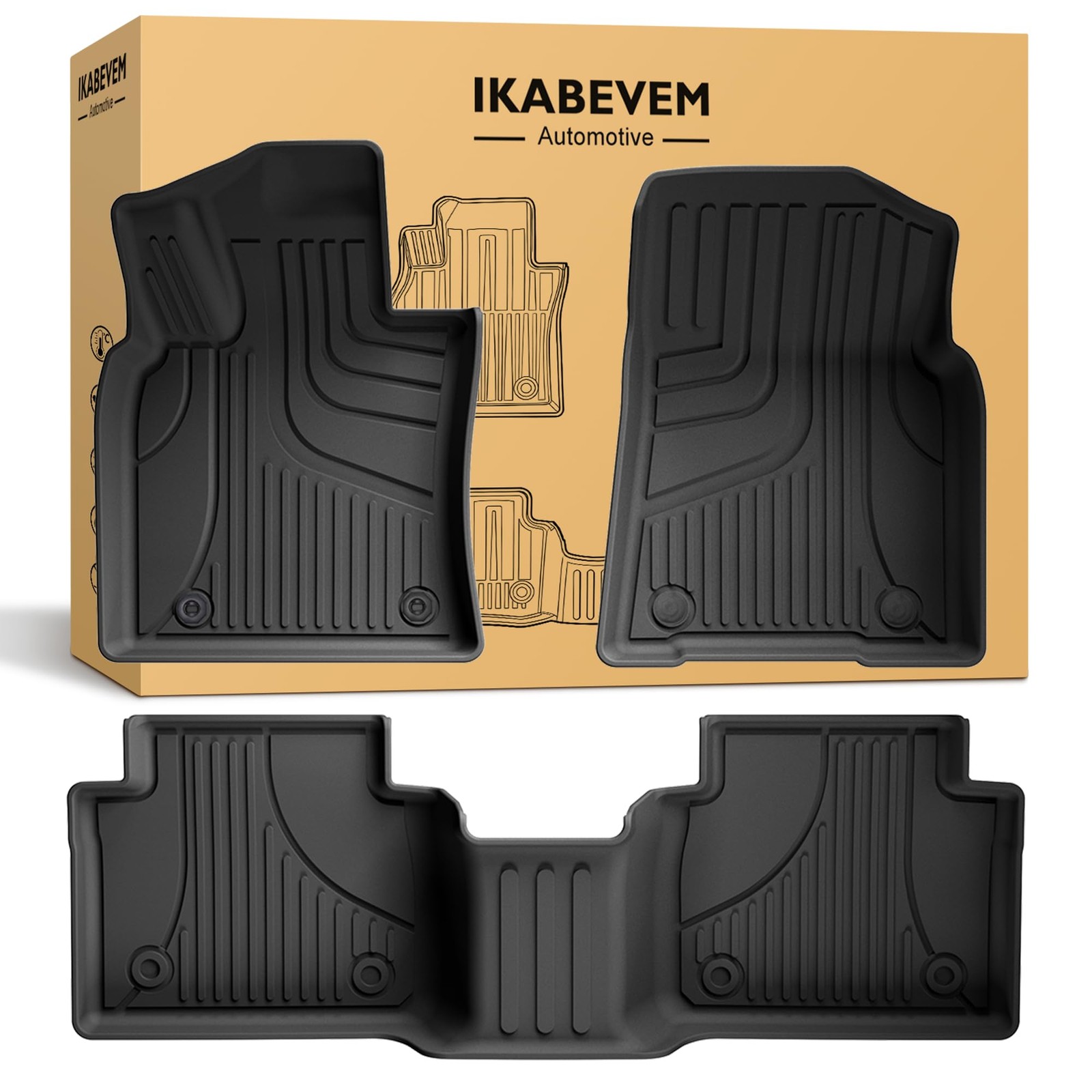 Floor Mats for Toyota Camry FWD 2018-2024 (Not for AWD/Hybrid) Custom Fit Liners Floor Mats for Toyota Camry FWD 2018-2024 (Not for AWD/Hybrid) Custom Fit Liners