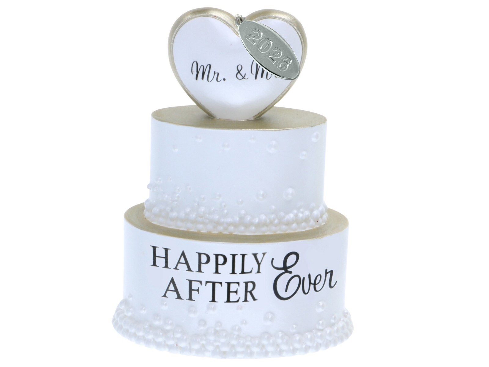 Wedding Cake, Our First Christmas Married Ornament 2026, to personalized at Home