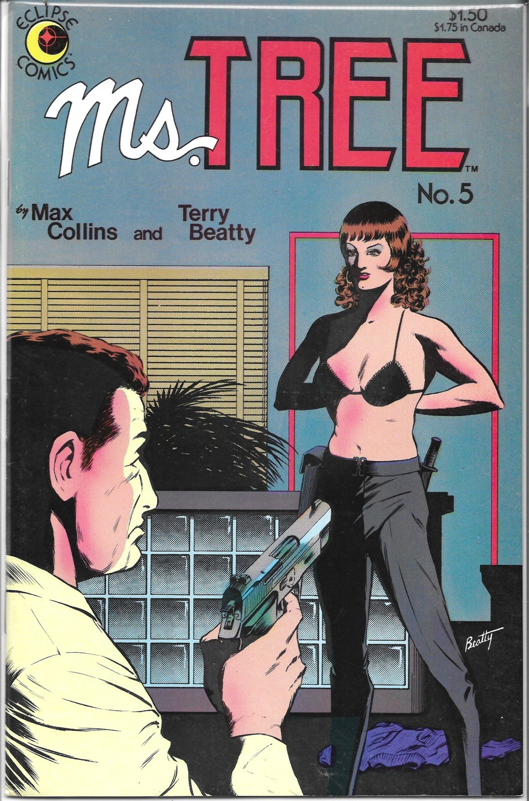 MS. TREE #5 (NM) HIGH GRADE COPPER AGE ECLIPSE COMIC, MAX COLLINS & TERRY BEATTY