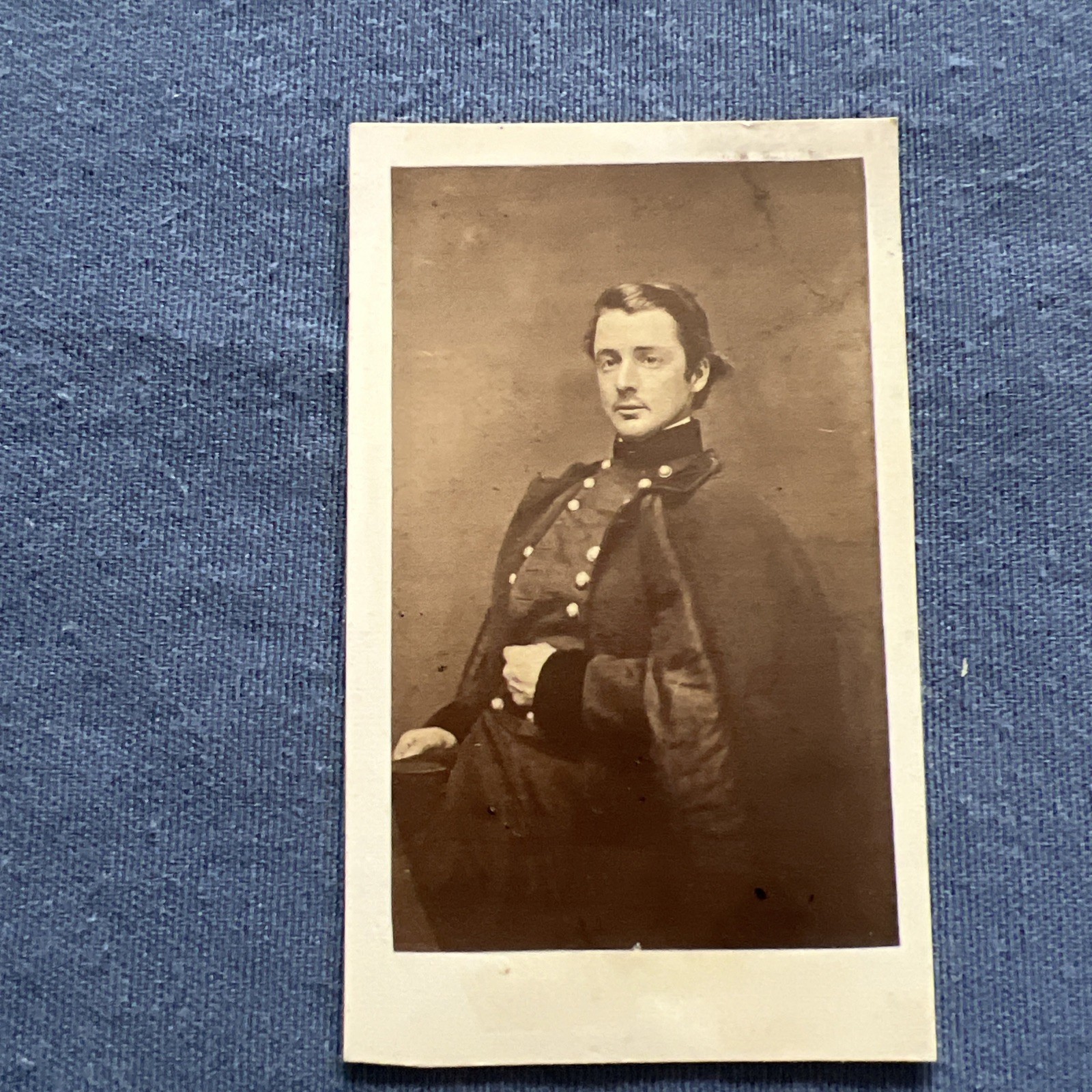 Civil War CDV Union General/Governor William Sprague of Rhode Island Bull Run