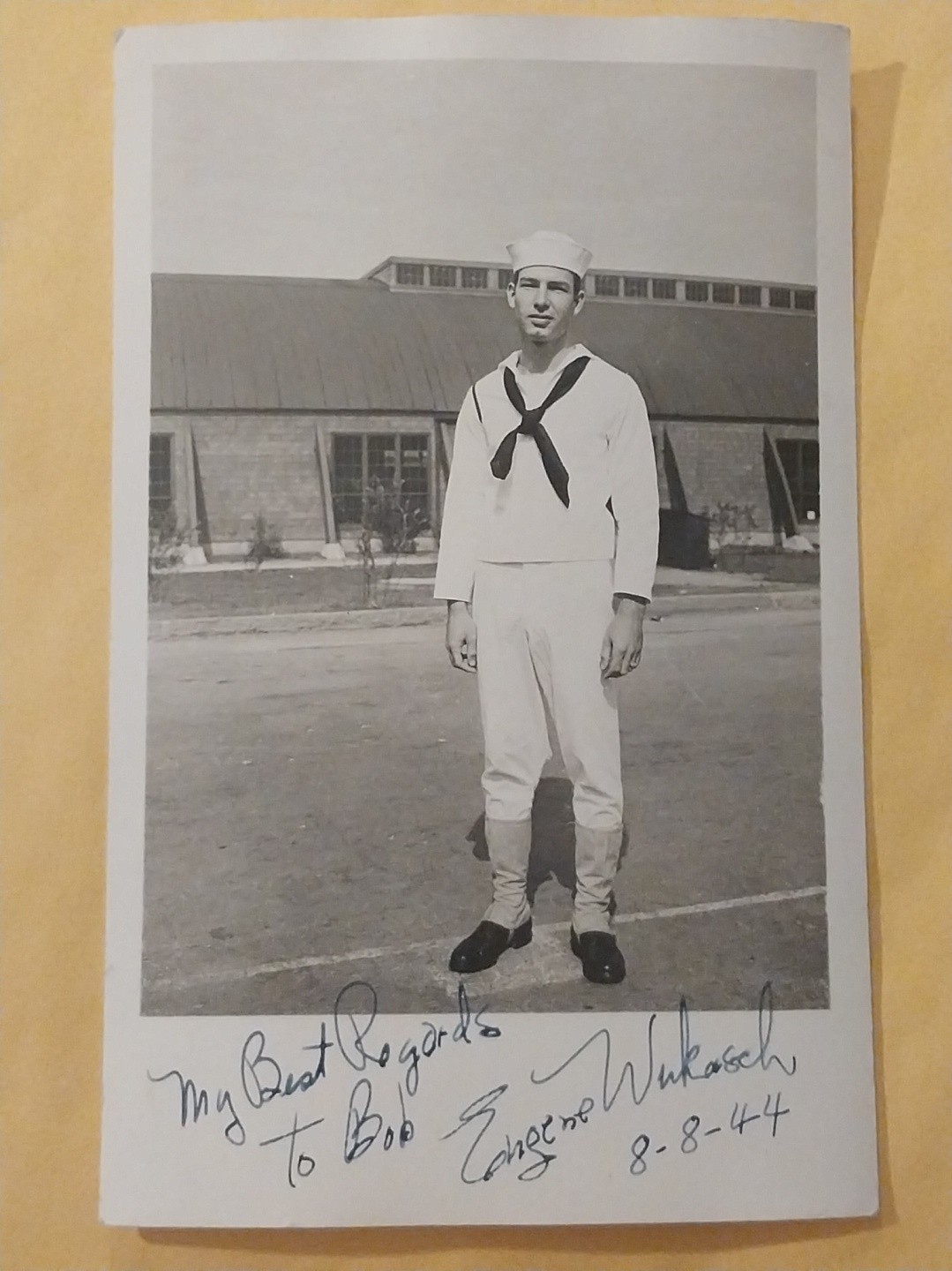 Vintage World War II Navy Post Card