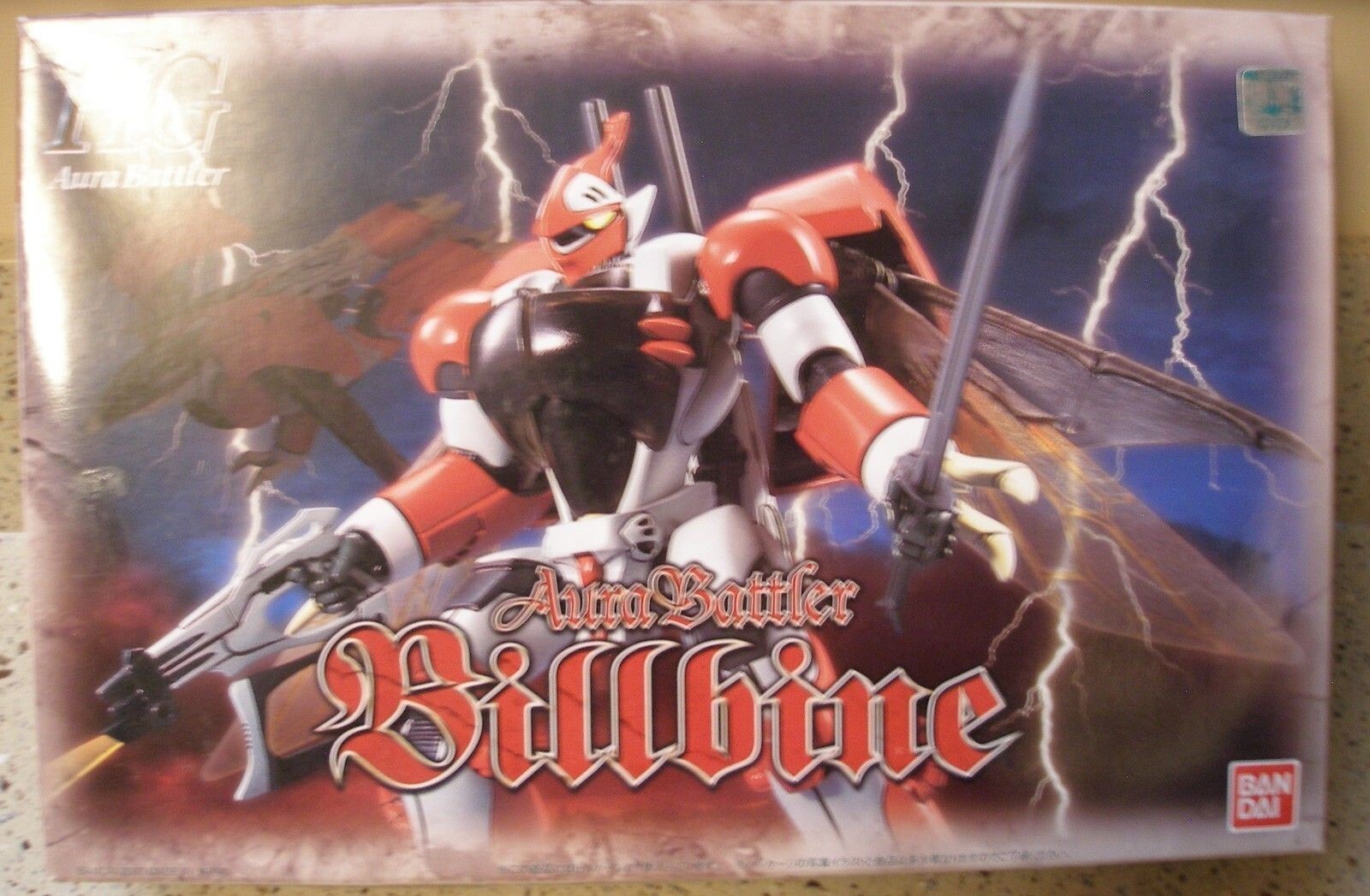 Vintage BANDAI #003 HG Aura Battler BILLBINE Renewal Version 5\