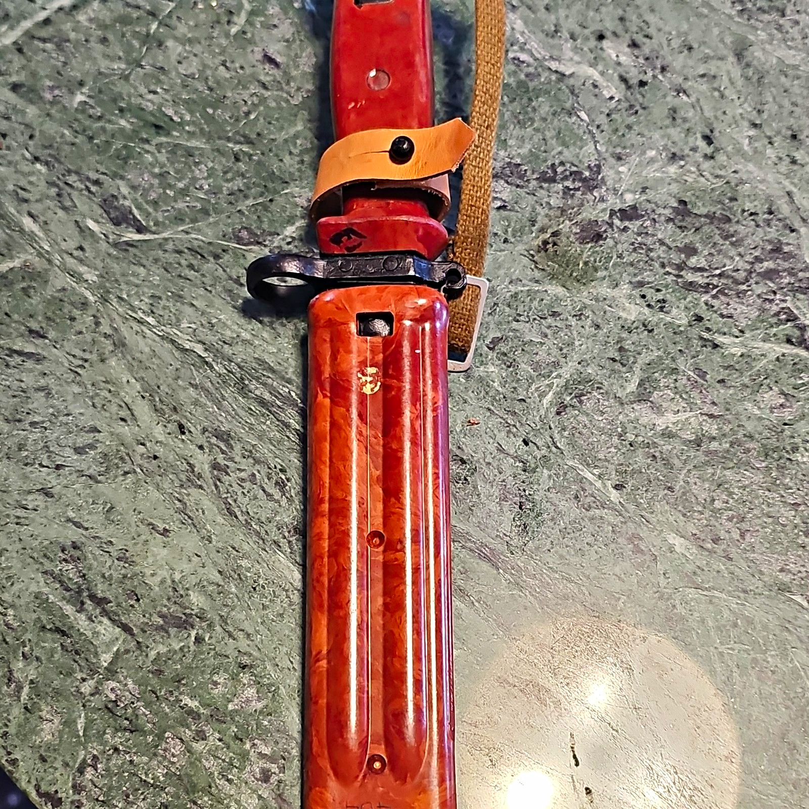 Tula Bakelite Bayonet 6x4 Matching Scabbard