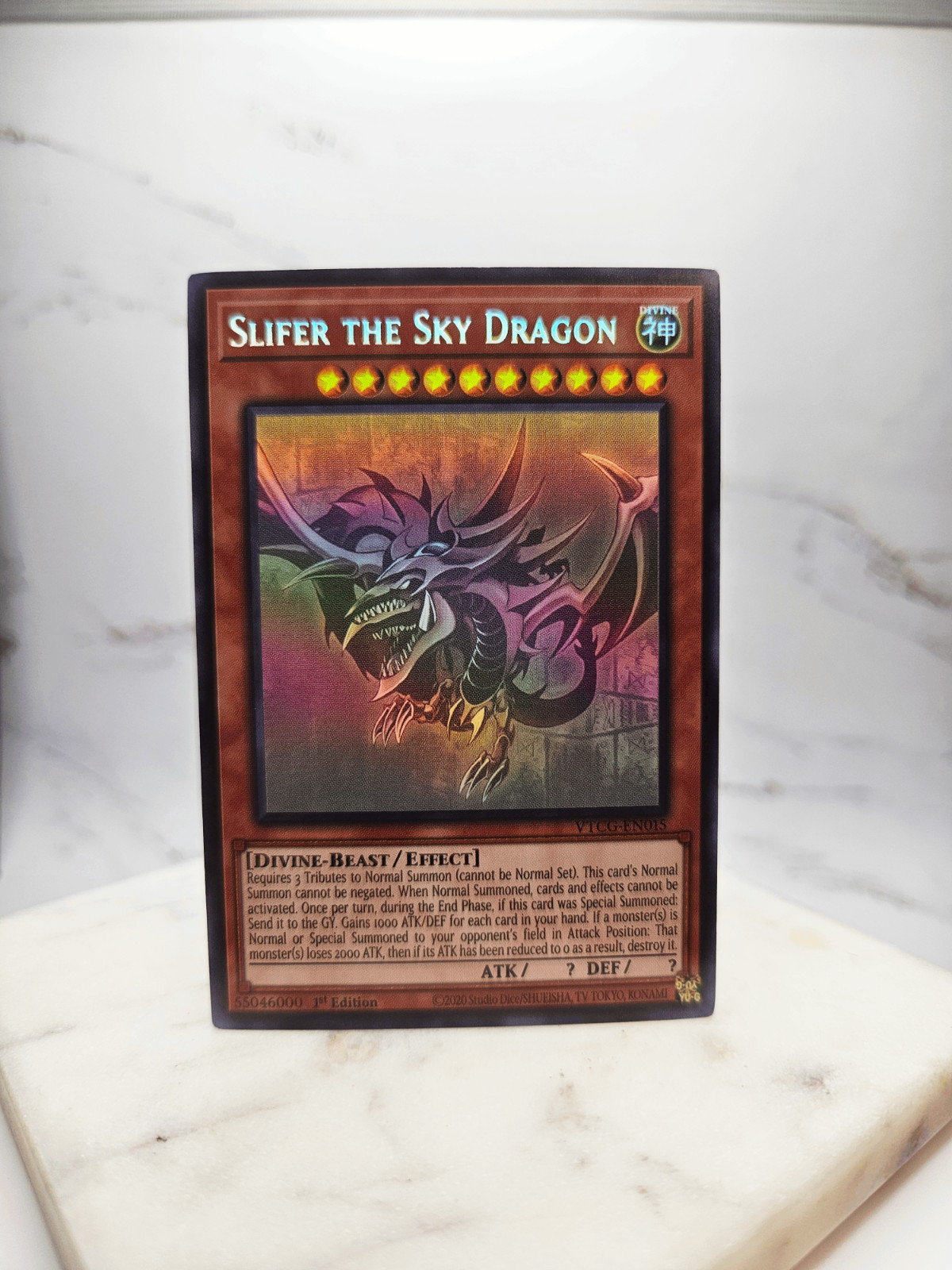 Ghost Rare God Card Set ENGLISH: Slifer Sky Dragon, Winged Ra, Obelisk Tormentor