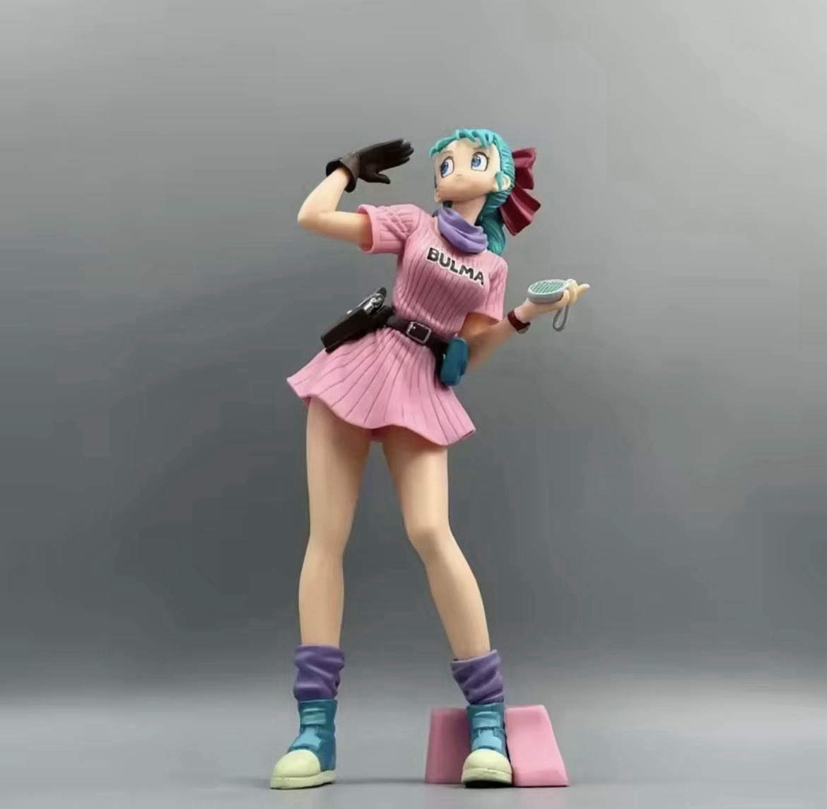 Dragon Ball Bulma Figure 24cm PVC Anime Collectible Statue Display Model