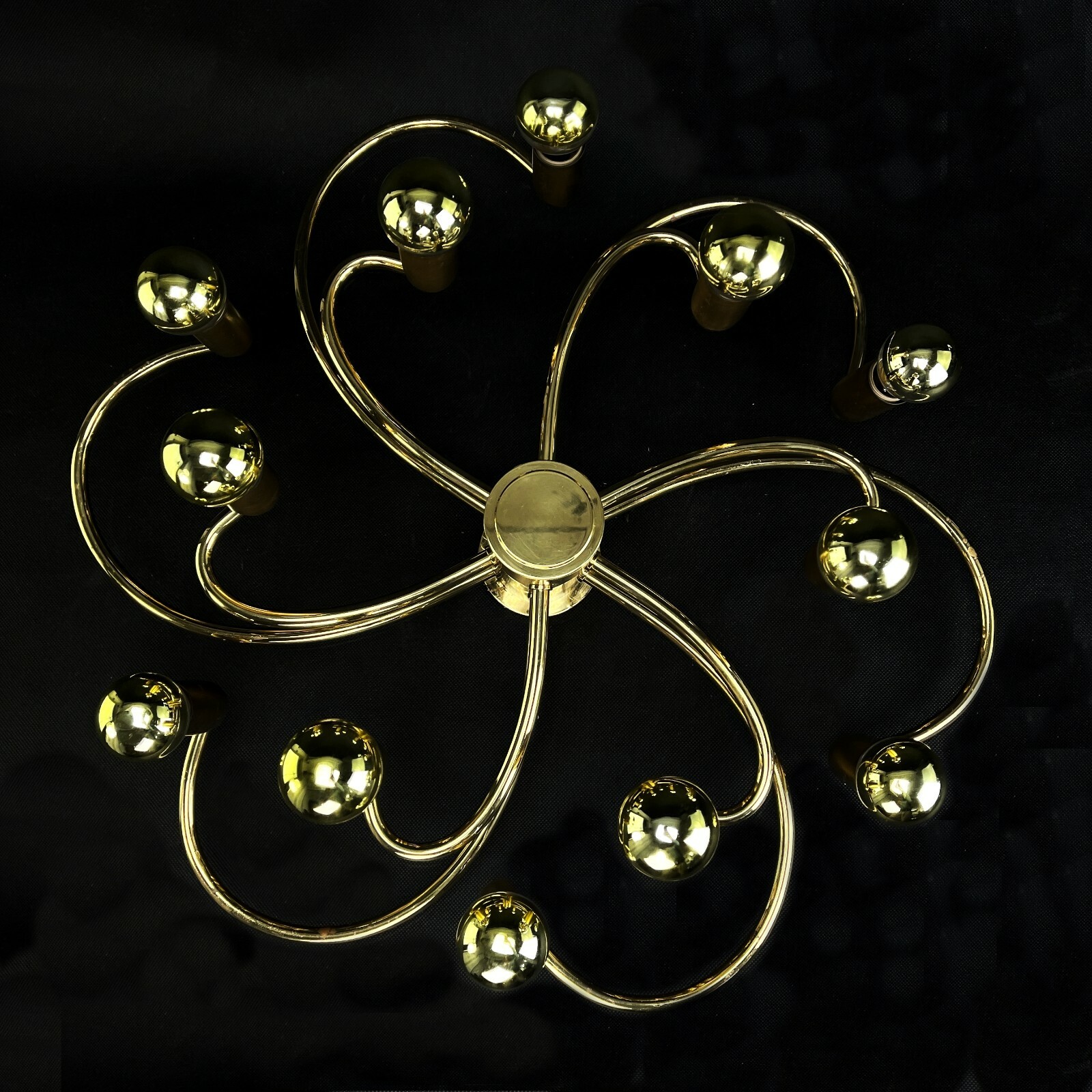 Vintage lamp Sputnik ceiling lamp flower lamp ceiling lamp